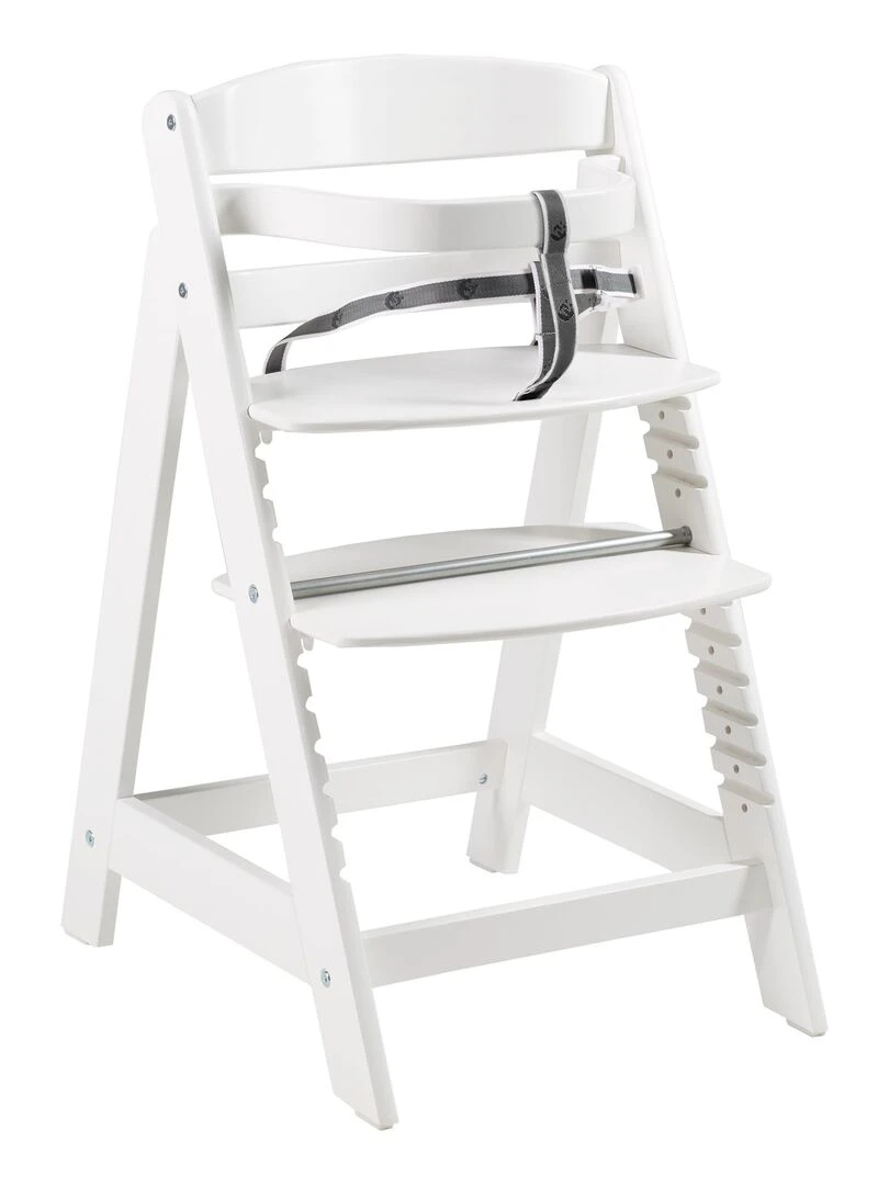 ROBA Chaise Haute Évolutive "Sit Up Click" Fermeture À Clic Innovante Blanc
