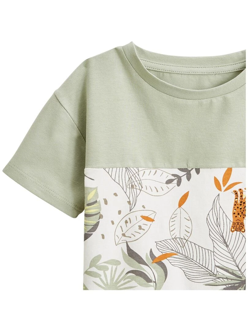 T shirt enfant Olajava   Vert