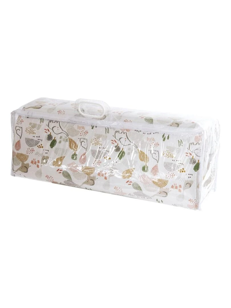 Tinéo   Matelas nomade 60x120cm Savane   Blanc Beige