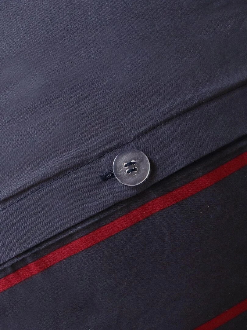 Parure de lit imprimée 100% coton  HARRY POTTER STRIPE   Bleu marine