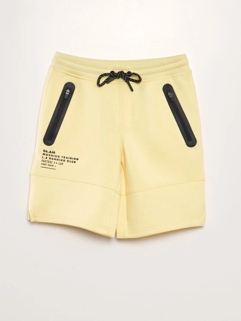 Short en néoprène Jaune