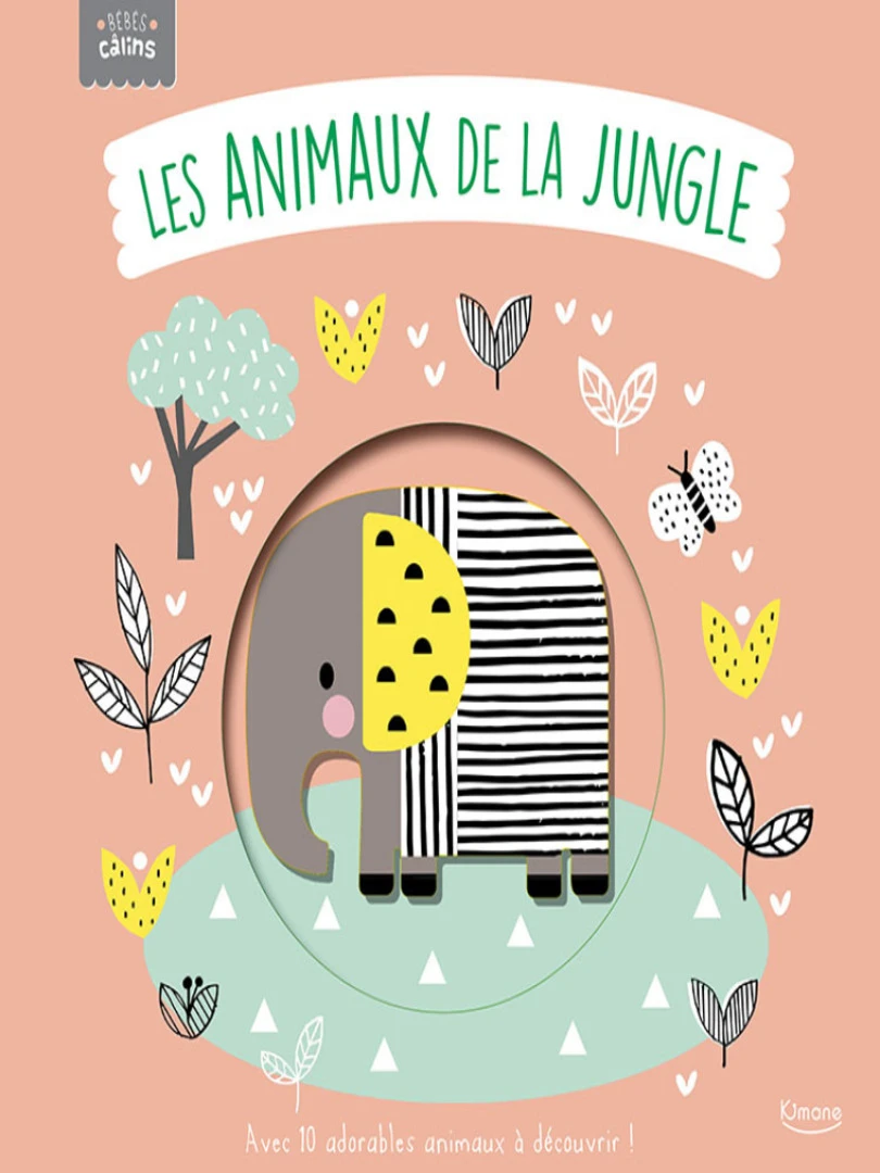 Livre les animaux de la jungle N/A
