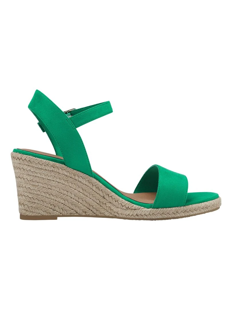 Sandales Compensées Tamaris Touch It Vert