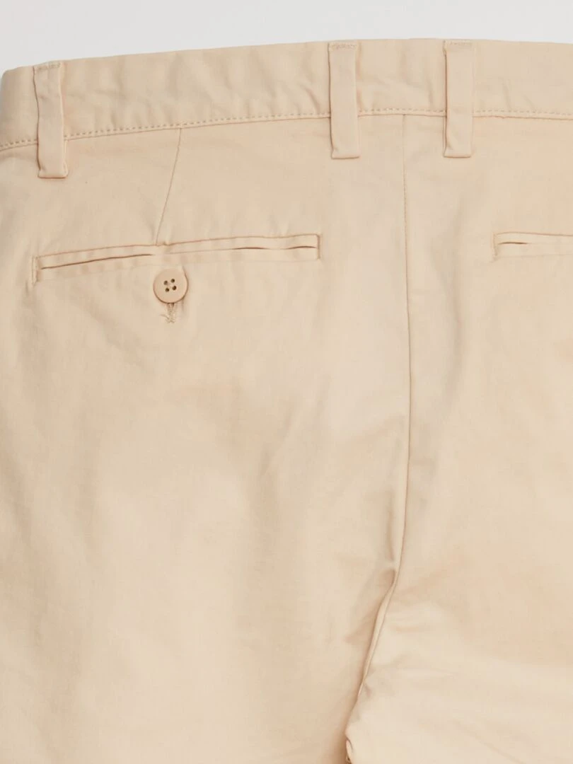 Pantalon slim en tencel   Beige