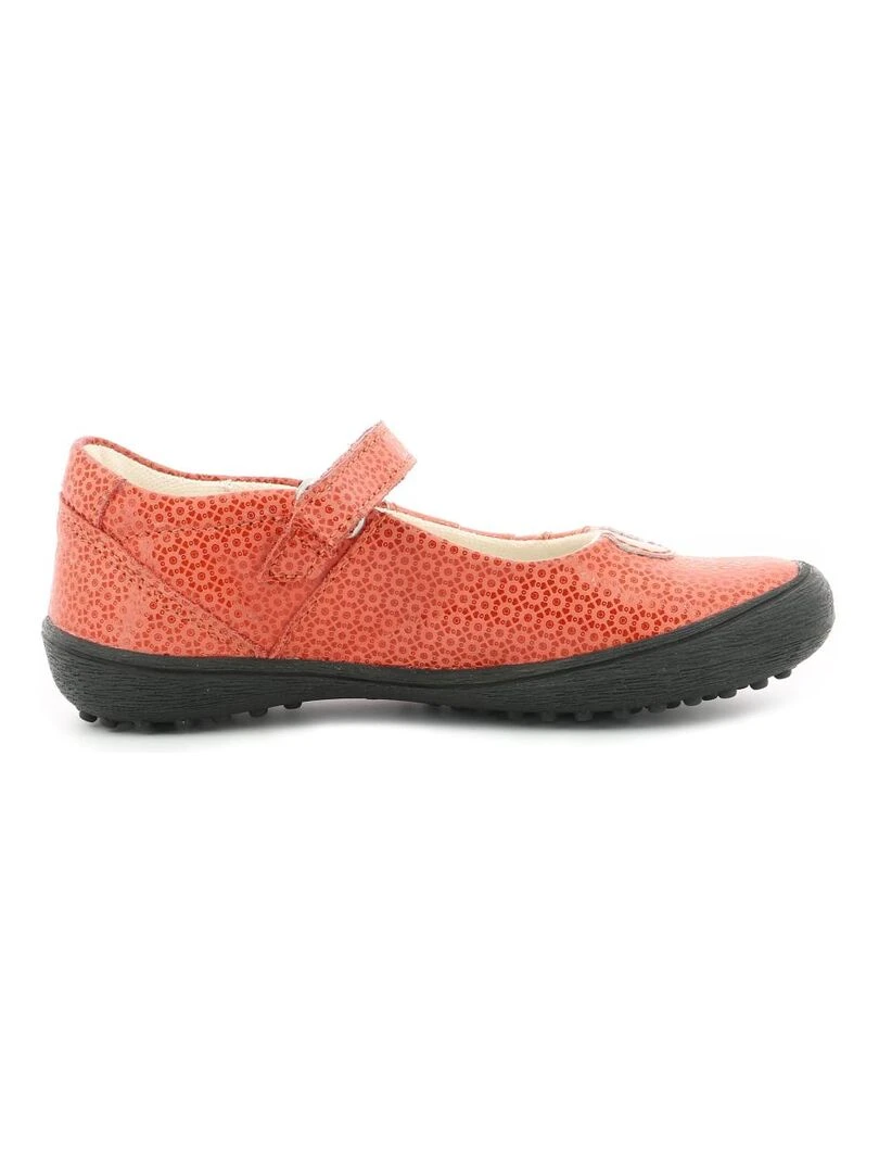 Babies Cuir Fory Orange
