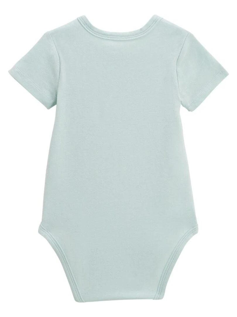 Lot de 2 bodies bébé manches courtes Patroika   Vert