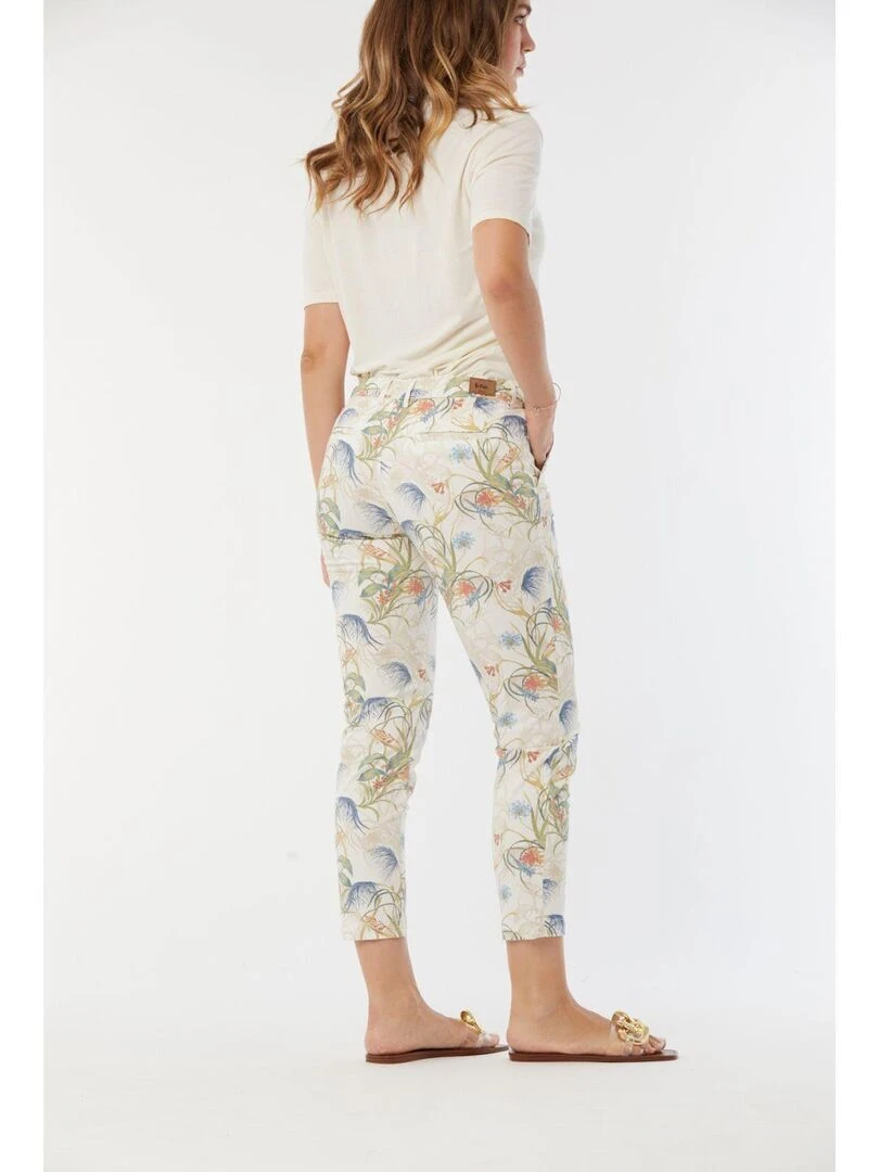 Lee Cooper   Pantalon coton chino JEMILA   Rose clair