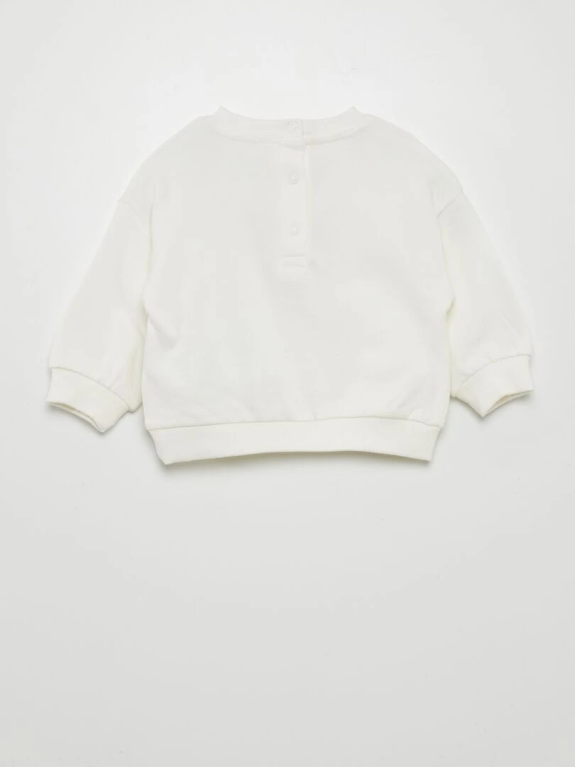 Ensemble sweat + pantalon 'Marvel'   2 pièces   Blanc