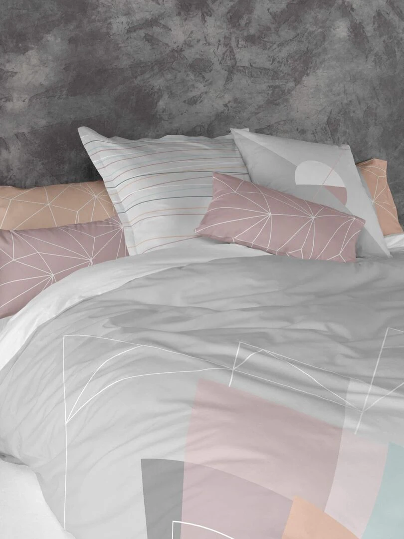 Housse de coussin Range "Happyfriday"   Blanc