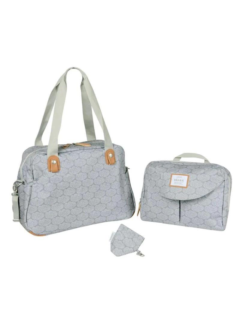 Sac à langer Genève Tiny Clouds   Gris