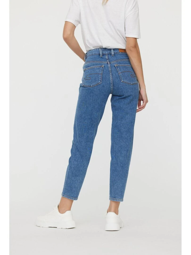 Lee Cooper   Jean coton mom JADA   Bleu