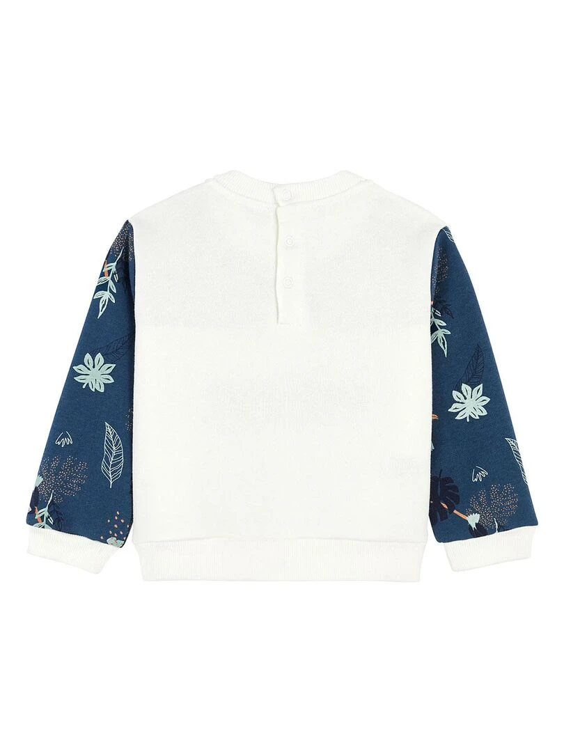 Sweat shirt en molleton bébé garçon Salvador   Bleu