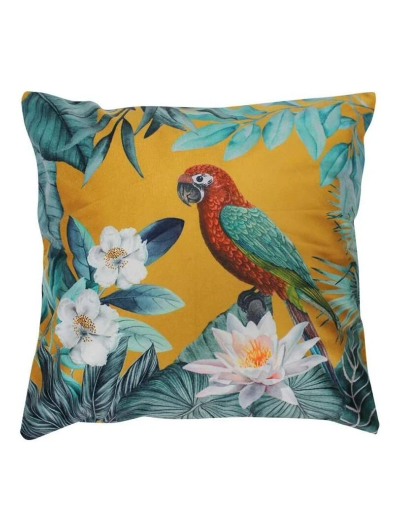 Housse de coussin 40x40 cm velours Samoa Vert