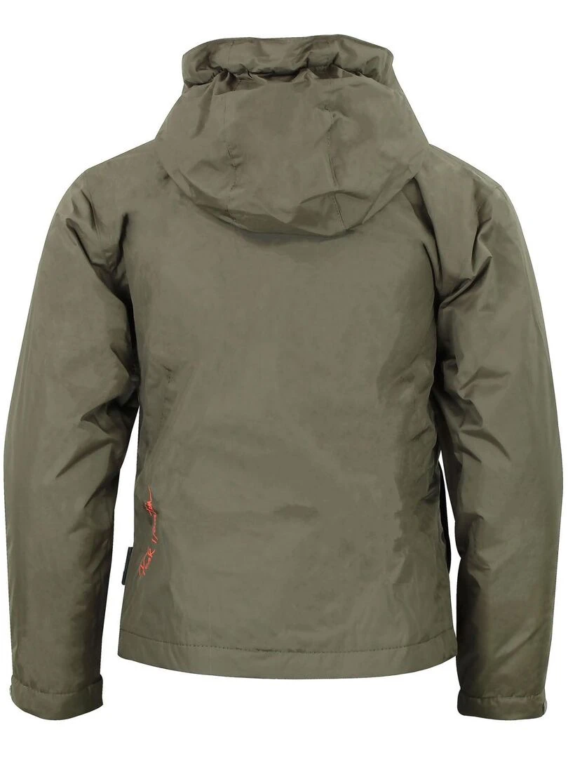 Coupe vent fille FAJIK PEAK MOUNTAIN Gris taupe