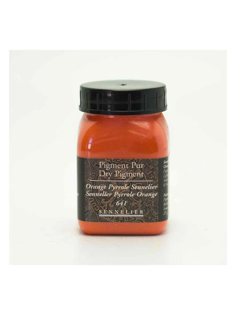 Pigment pour création de peinture pot 25 g Orange Pyrrole N/A