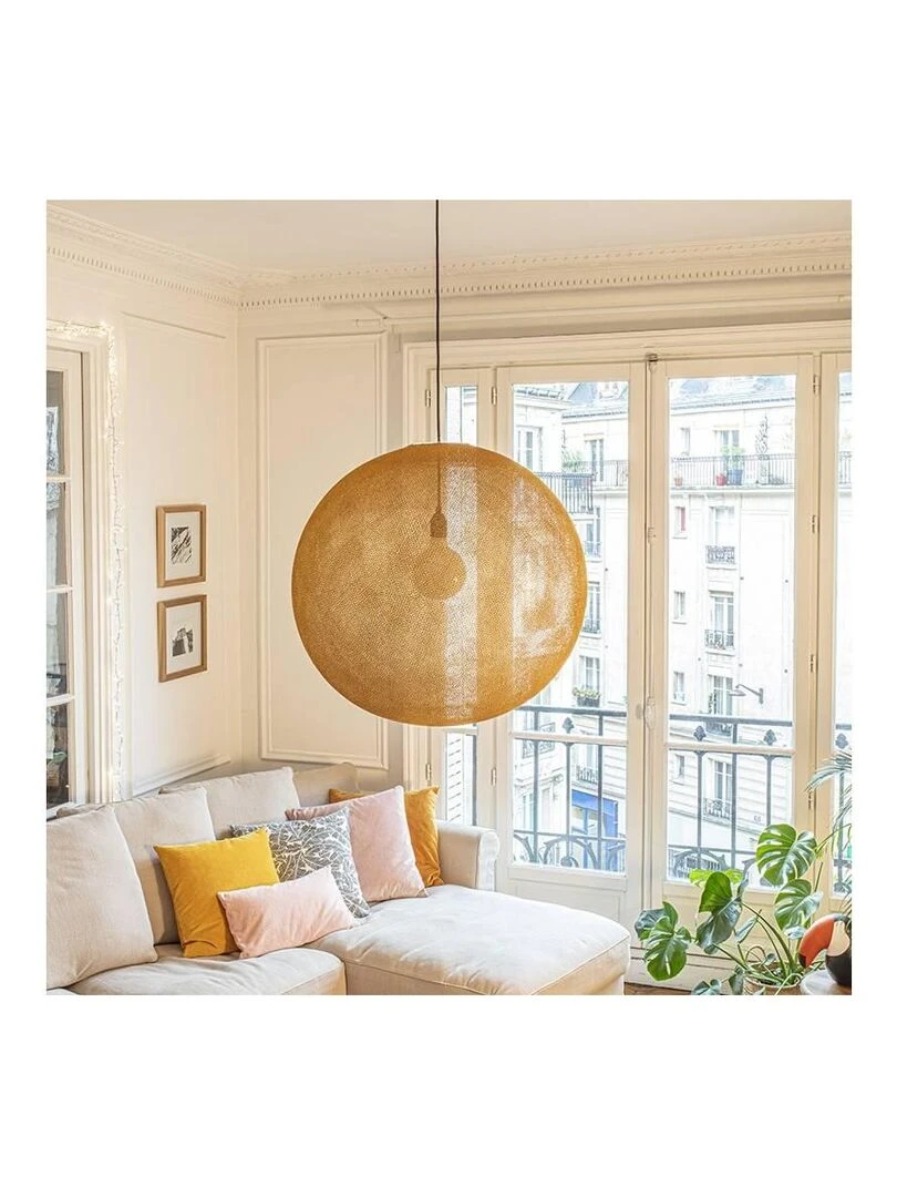 Globe Light XL 67cm   Marron tabac