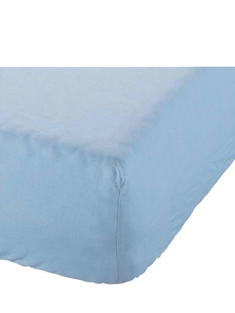 Drap Housse Lit bébé Les Chatounets Bleu