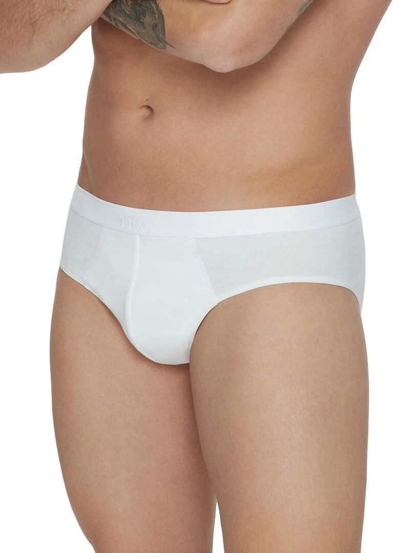 Pack x2 slips Hermes Blanc