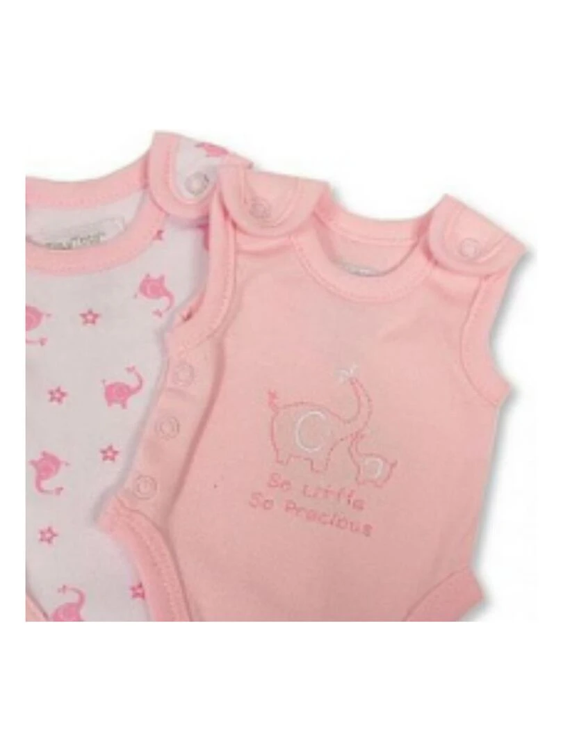 Body Prématuré Rose Bébé en couveuse Rose