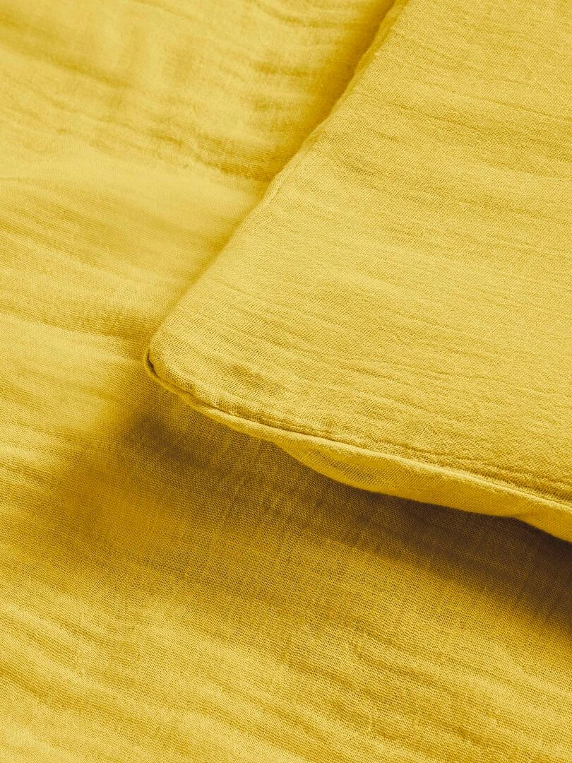 Gigoteuse été 6 24 mois double gaze de coton   'Le Lit de Mon Bébé'   Moutarde