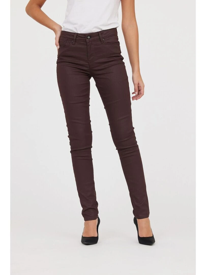 Lee Cooper Jean coton slim JANA Bordeaux