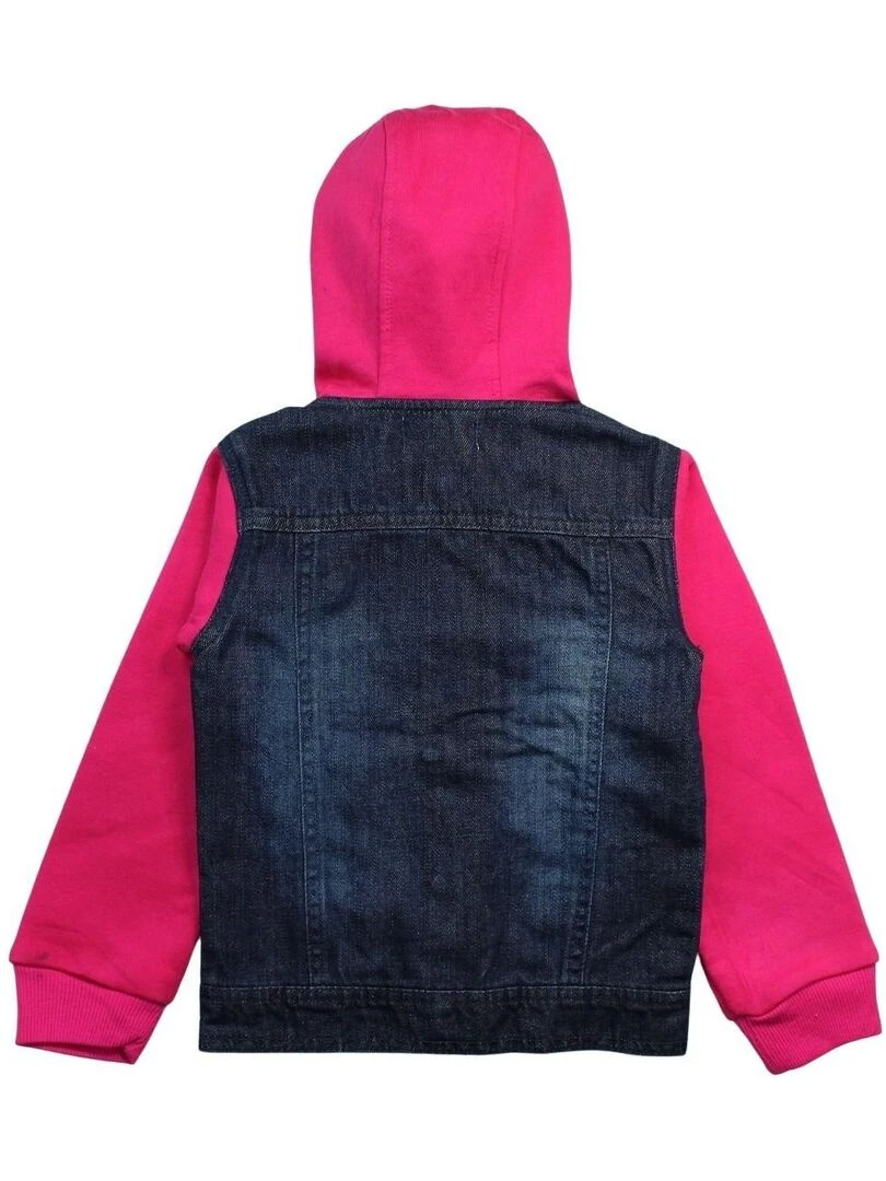 Lee Cooper Vestes fille imprimé logo en coton Rose fushia