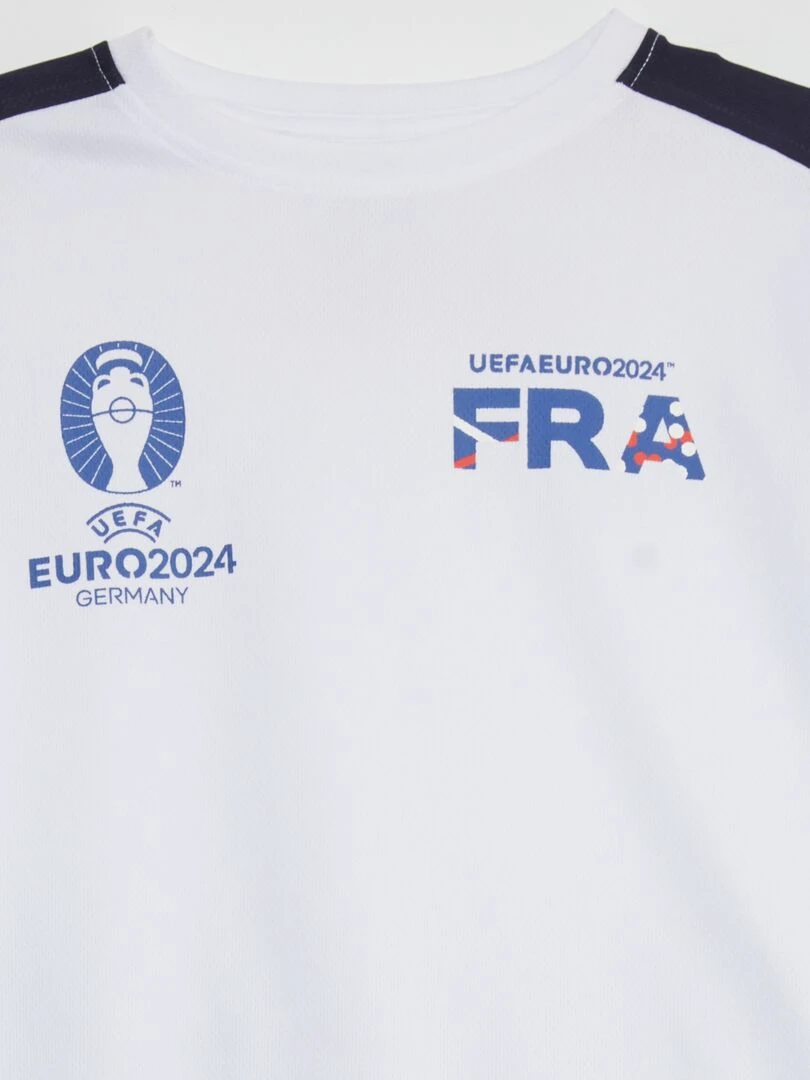 Ensemble de sport court Euro 2024 Blanc