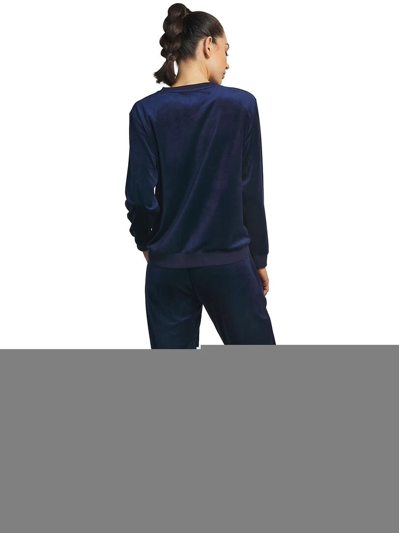 Tenue détente et intérieur pyjama pantalon sweat Sport Bleu marine
