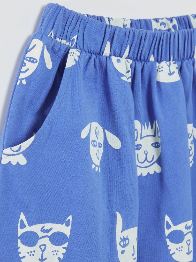 Jupe patineuse X Little Bad Wolf   Bleu