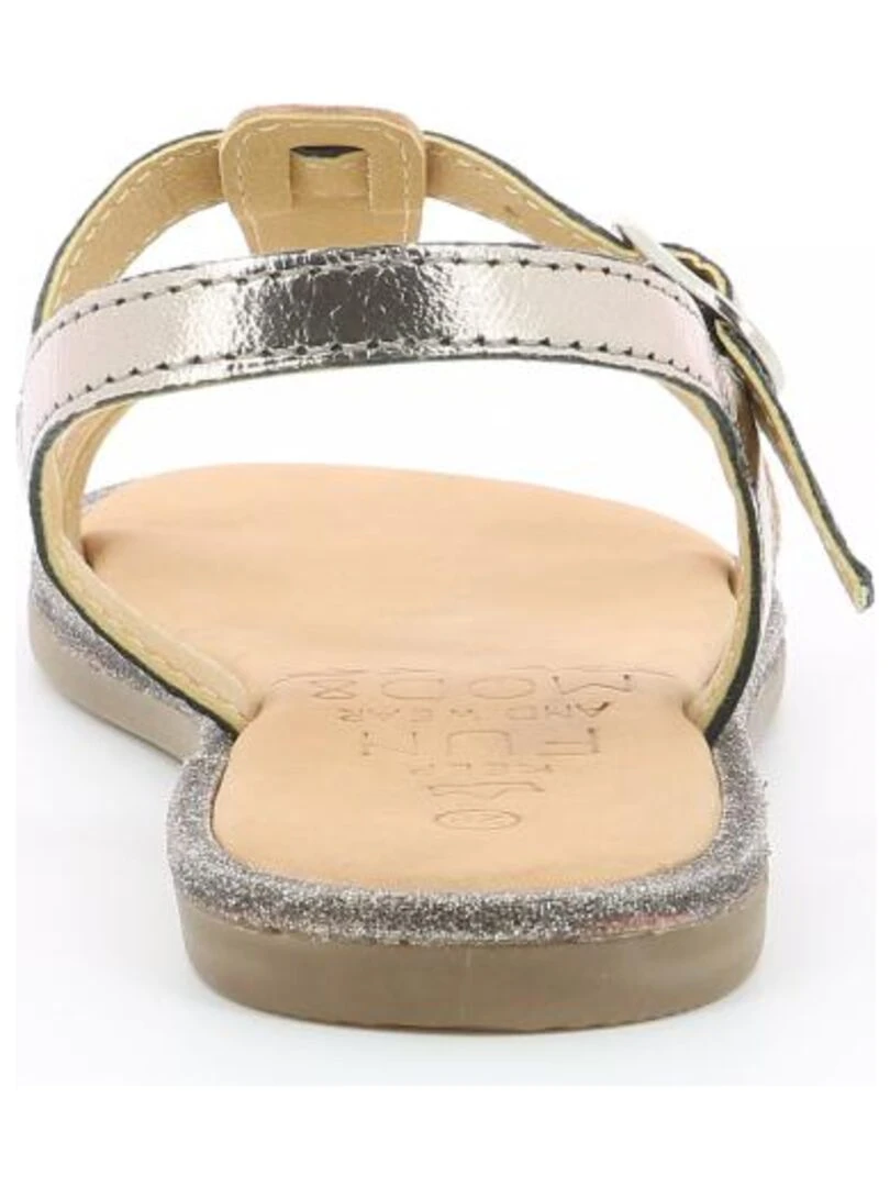 Sandales Cuir Paliky   Gris