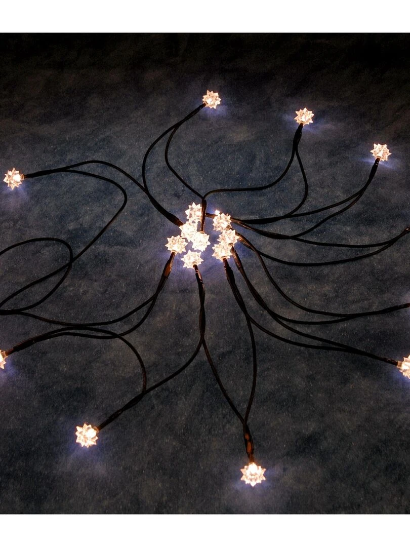 Guirlande diamant 20 led clignotantes Blanc