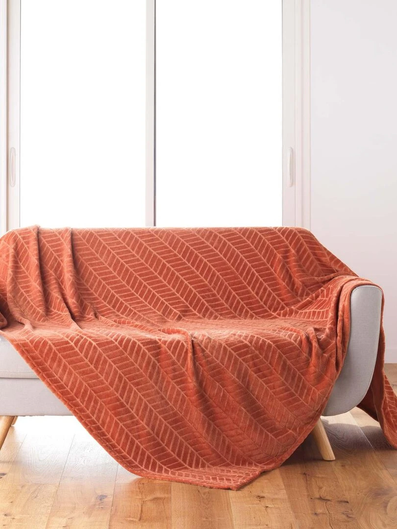 Plaid flanelle Collection Aryas   Jaune