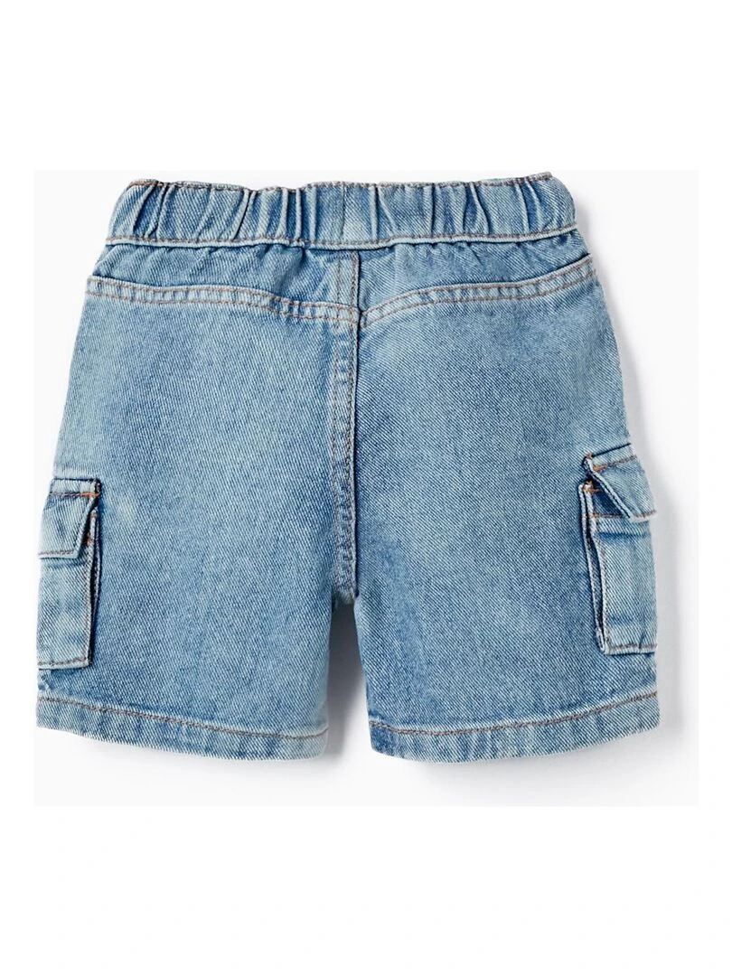 Shorts de sport en coton pour bébé garçon  SICILIAN DAYS   Bleu clair