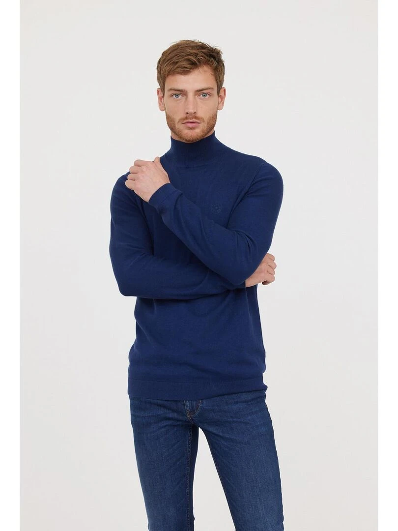 Lee Cooper Pull manches longues coton regular CERIO Bleu marine