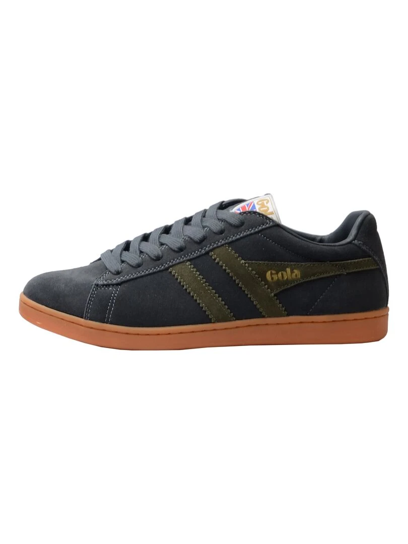 Basket Gola Equipe Suede Vert