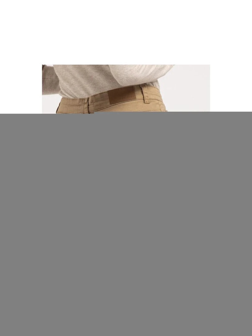 Pantalon slim EDITH   Beige