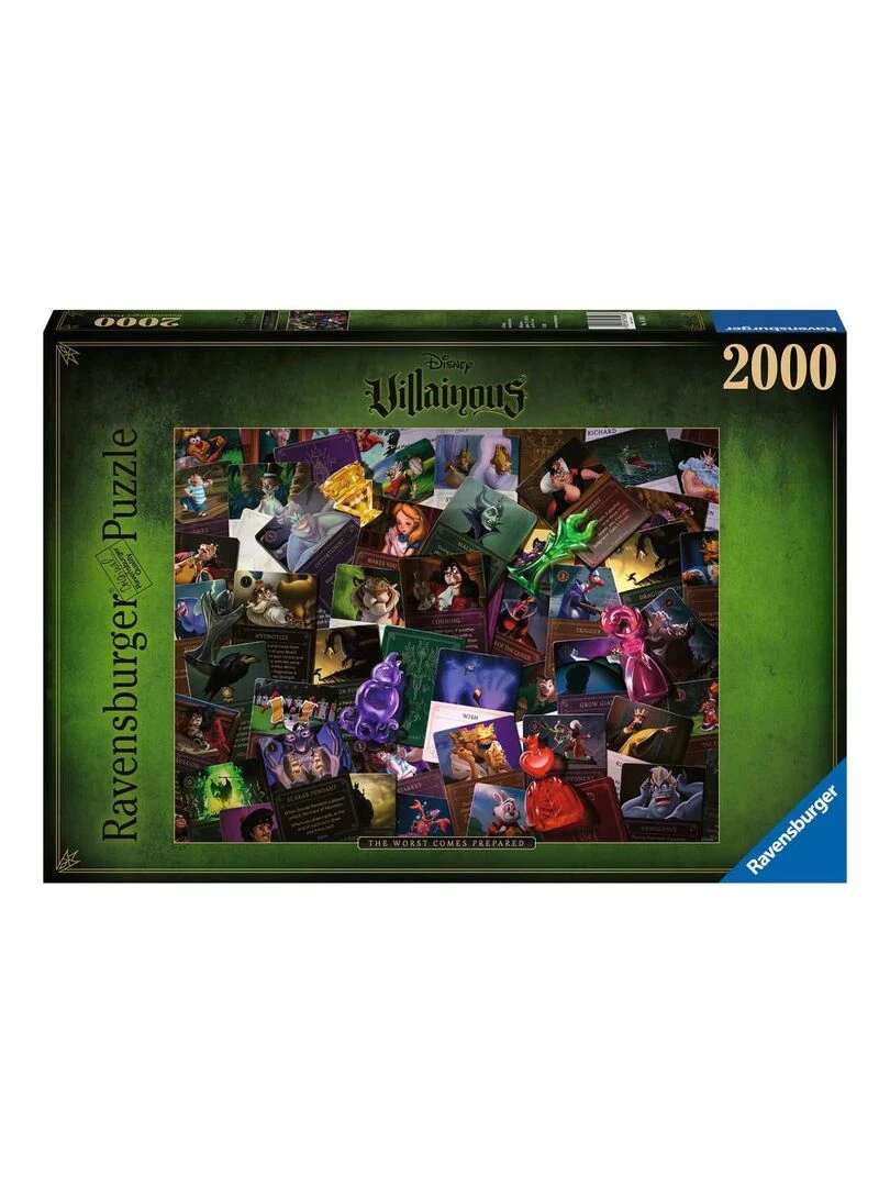 Puzzle 2000 P Les Méchants Disney N/A