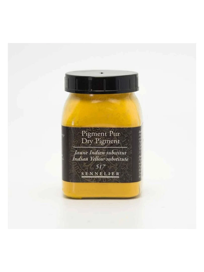 Pigment pour création de peinture pot 90 g Jaune indien substitut N/A