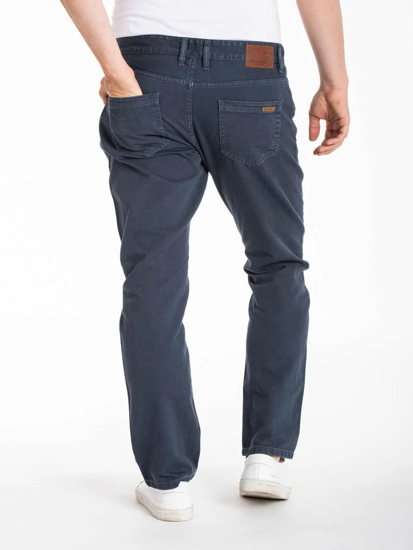 Jeans denim de couleur RL70 coupe confort coton couleur MALACHI 'Rica Lewis'   Bleu