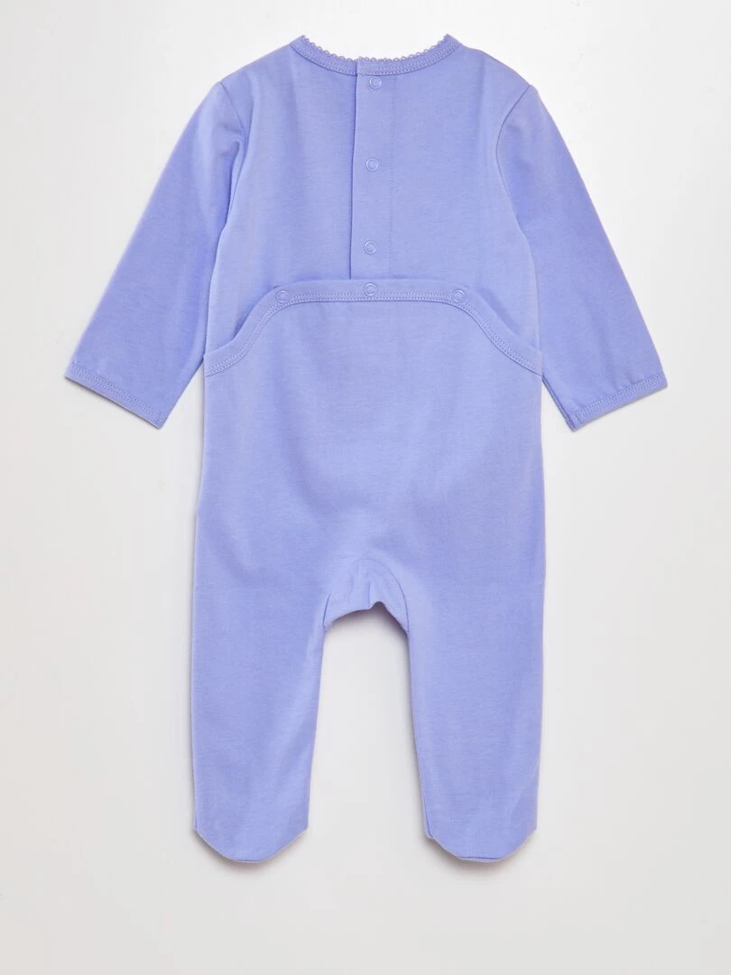 Pyjama dors bien en coton   Violet