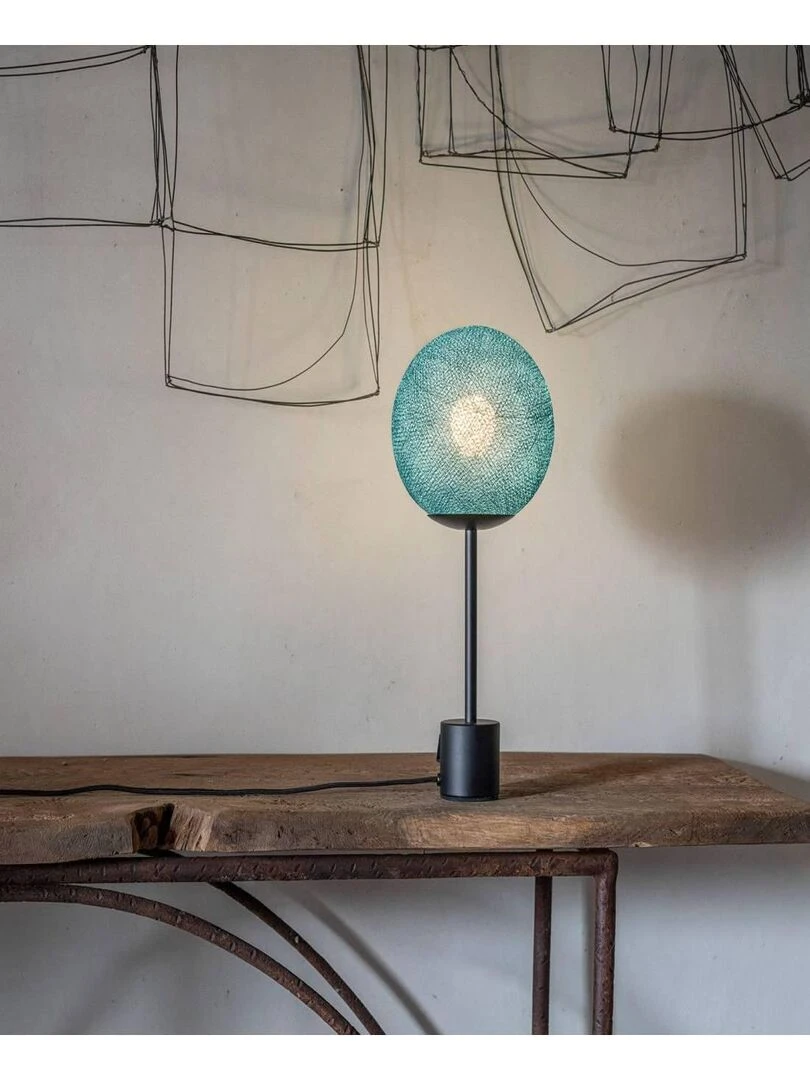 Lampe APAPA   Bleu canard