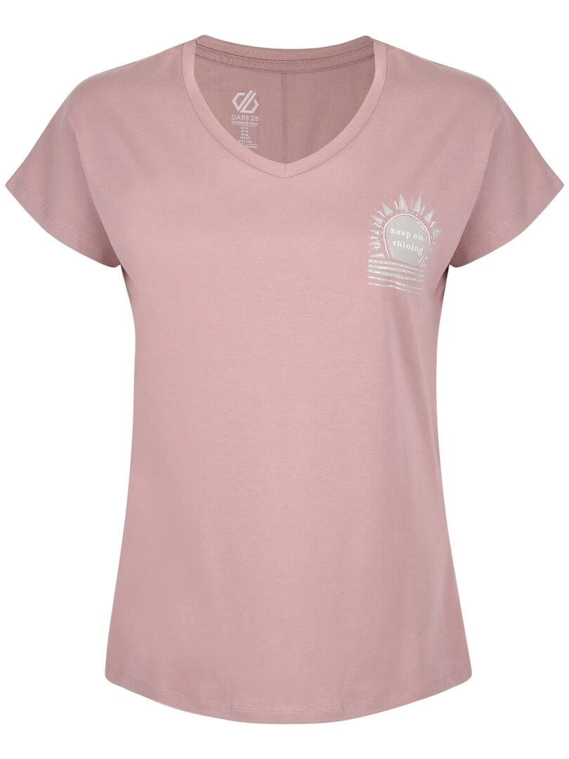 Dare 2B T shirt TRAQUILITY Rose clair