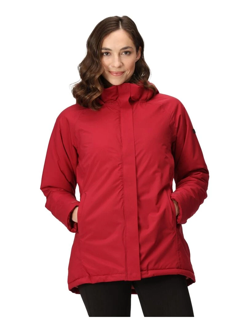 Regatta   Veste imperméable SANDA   Rouge foncé