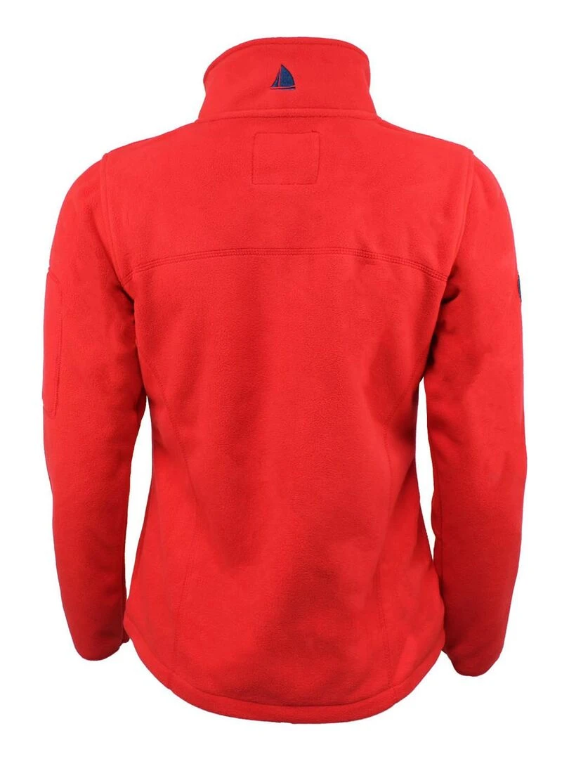 Blouson polaire femme ACIMER Rouge