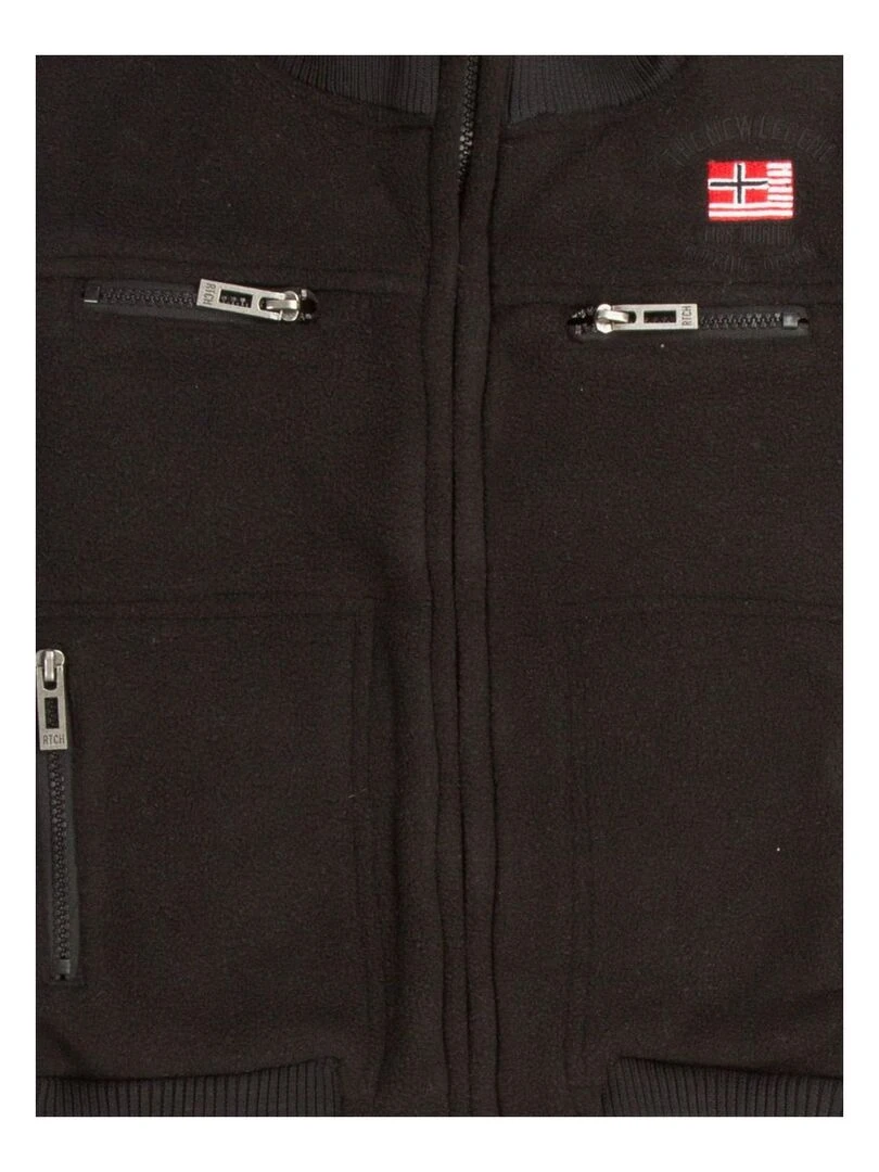 BLOUSON POLAIRE ZEWAY BOY   Noir