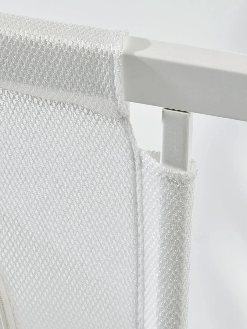 ROBA Lit cododo "safe asleep®" 60 x 120 cm – incl. équipement "Sterne grau"   Blanc