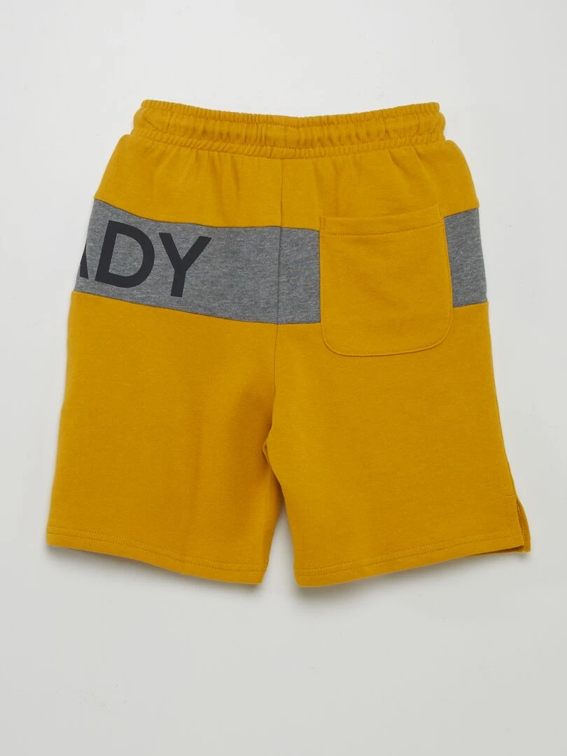 Ensemble débardeur short   2 pièces   Jaune