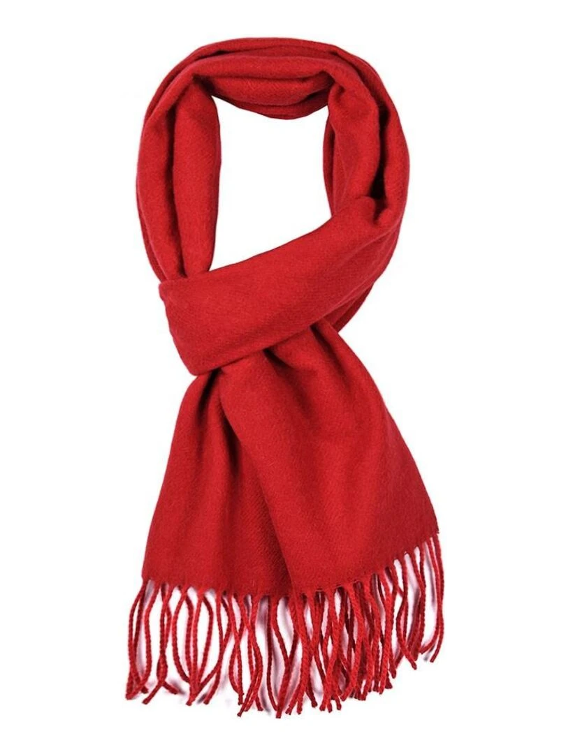 Echarpe Lana Fabriqué en France Rouge