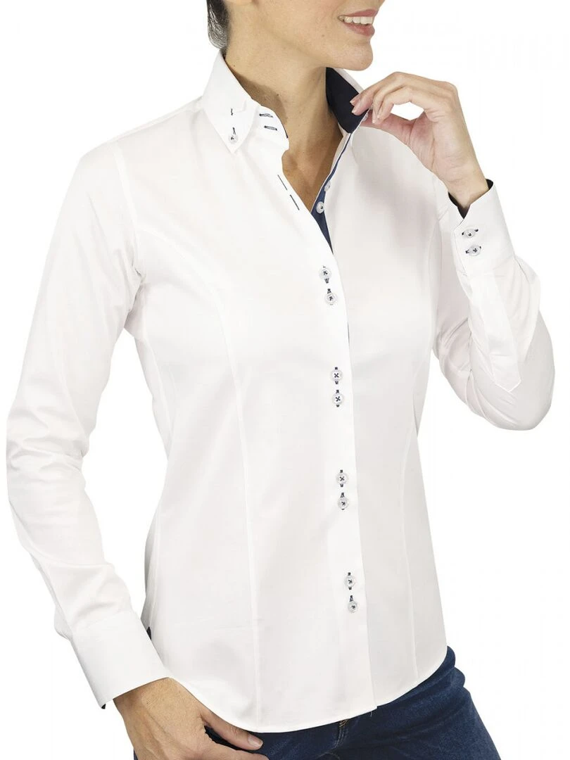 Chemise femme mode CARINA Blanc