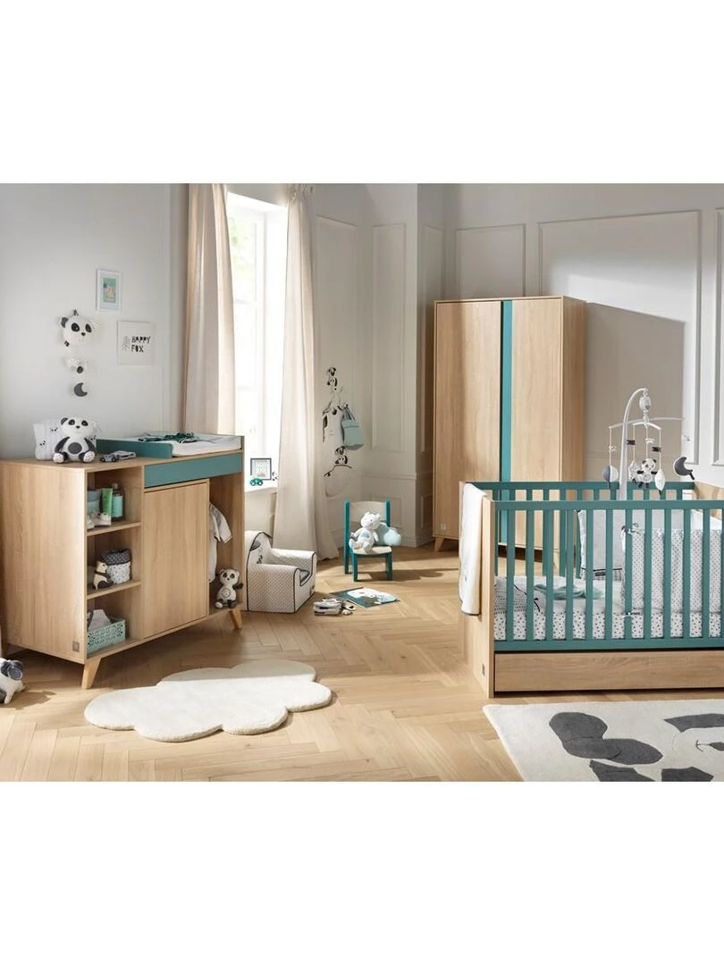 Armoire 2 portes SAUTHON Bleu